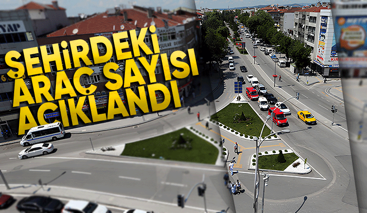 Sakarya'daki araç sayısı belli oldu