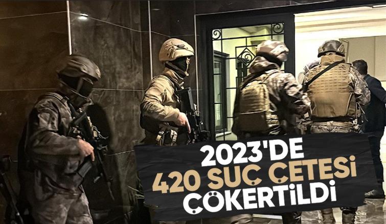 420 Organize Suç Çetesi çökertildi