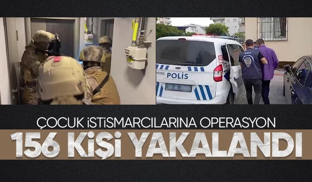 Sakarya dahil 77 ilde çocuk istismarcılarına operasyon