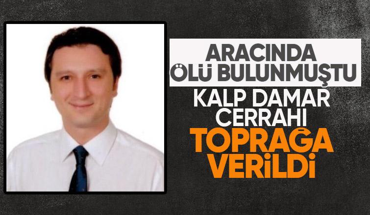 Aracında ölü bulunan doktora acı veda