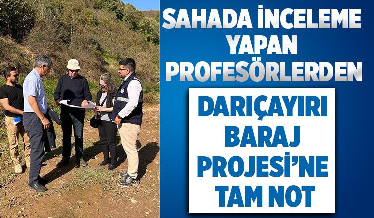 Darıçayırı Baraj Projesi’ne tam not