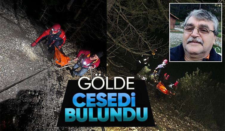 Kayıp kişinin gölde cesedi bulundu