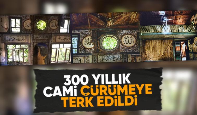 300 yıllık cami restore edilmezse yıkılacak