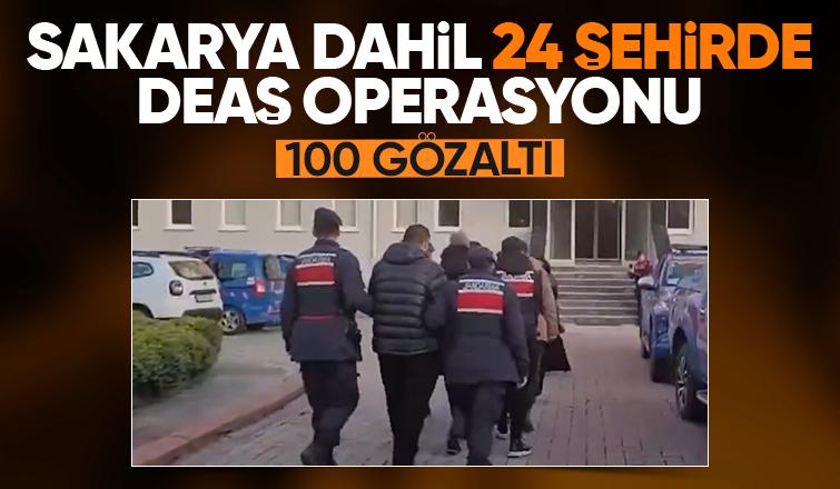 Sakarya dahil 24 ilde terör operasyonu