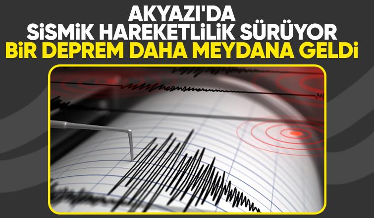 Akyazı'da deprem