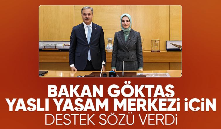 Bakan Göktaş Büyükşehir Belediyesini ziyaret etti