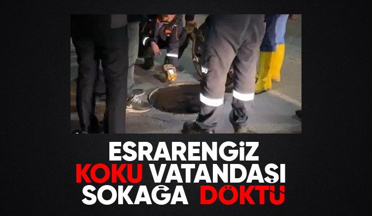 Erenler'i sokağa döken koku