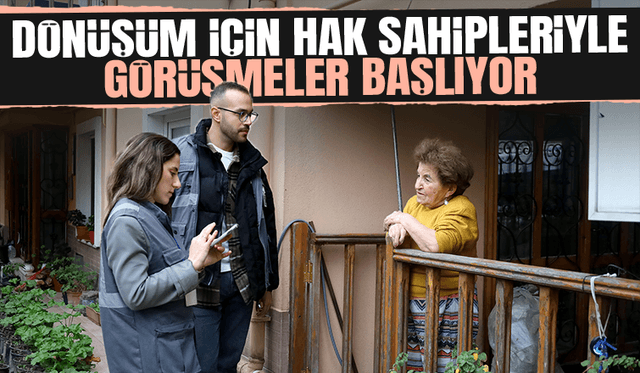 Başkan Alemdar kentsel dönüşüm için hak sahipleri ile görüşecek