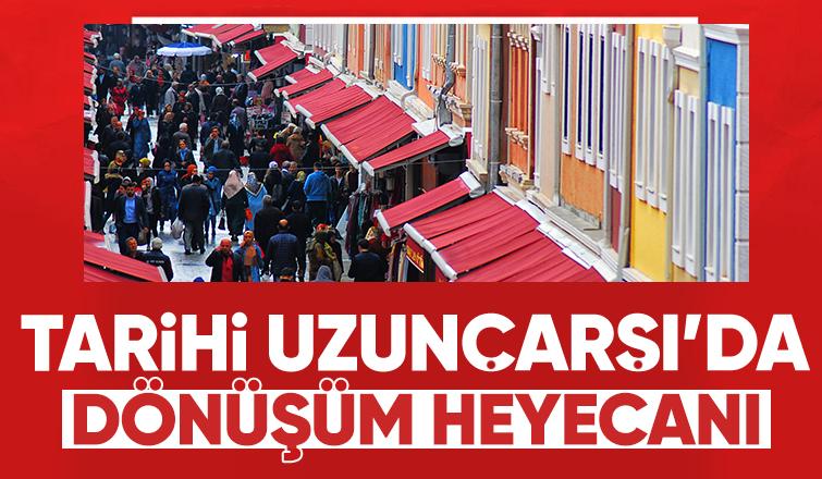 Tarihi Uzunçarşı Projesi bakanlığa sunuldu