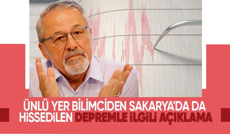 Sakarya'da hissedilen depremle ilgili açıklama