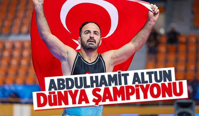 Abdulhamit Altun Dünya Şampiyonu Oldu