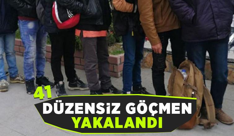 Sakarya'da 2 organizatör ve 47 kaçak göçmen yakalandı