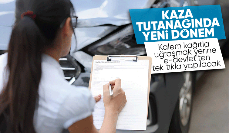 E-Devlet'te artık kaza tutanağı tutulabilecek