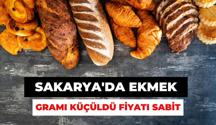 Sakarya'da ekmek gramajları düşürüldü