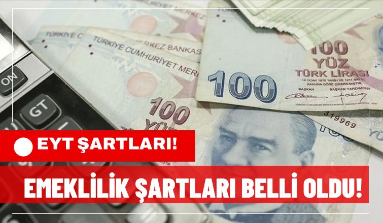 Emeklilik Şartları Belli Oldu