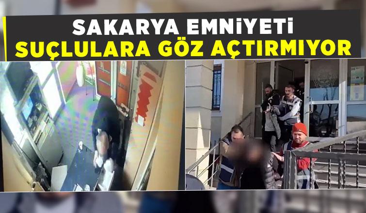 Sakarya emniyeti suçlulara göz açtırmıyor