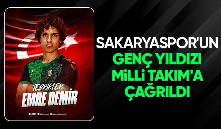 Sakaryasporlu Emre Demir'e Milli davet