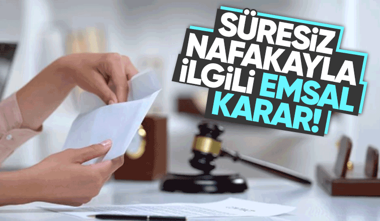 Nafaka davasında alışılmışın dışında karar