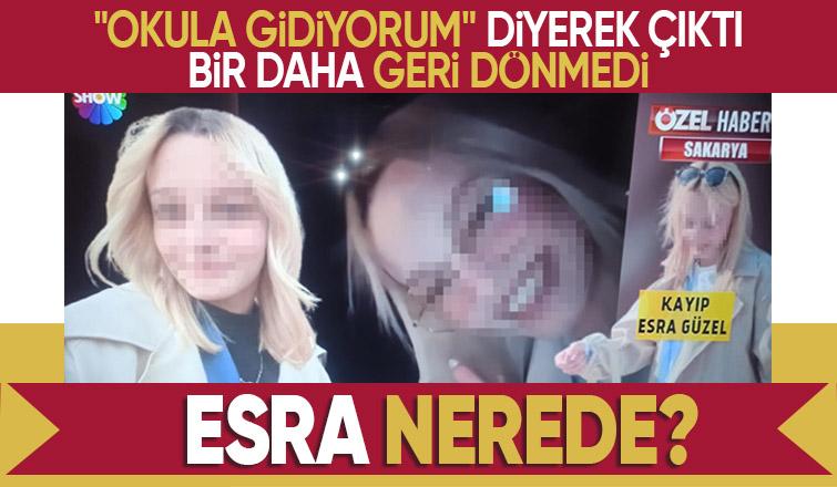 12 gündür kayıp olan Esra kaçırıldı mı?