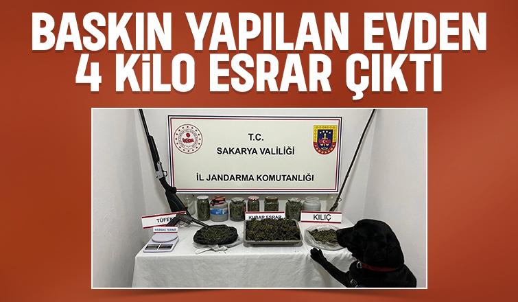 Akyazıda uyuşturucu operasyonu