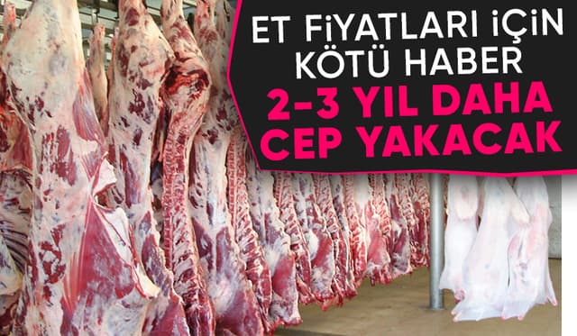 Et fiyatları enflasyon oranında artmaya devam edecek