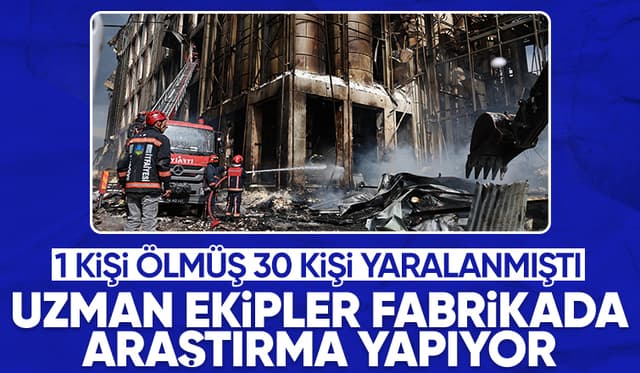 Hendek'teki fabrika patlamasında son durum