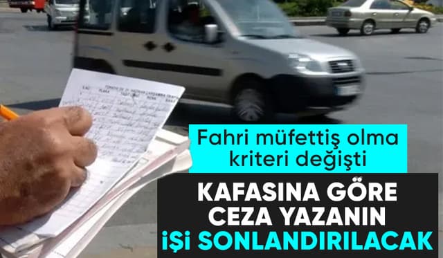 Fahri trafik müfettişleri yılda en az 2 kez eğitim ve değerlendirmeye tabi tutulacak