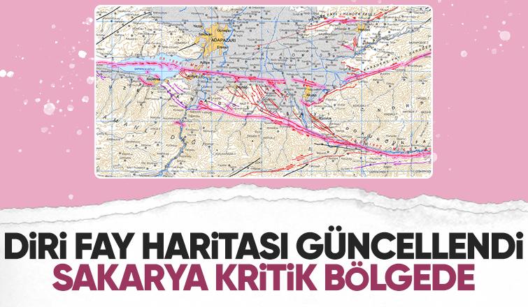 Diri fay haritası güncellendi; Sakarya detayı