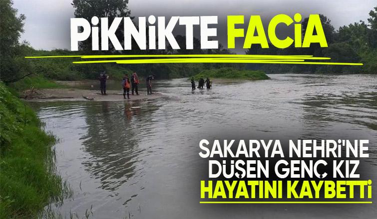 Piknikte Sakarya Nehri'ne düşen Rümeysa hayatını kaybetti