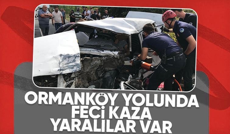 Ormanköy yolunda can pazarı