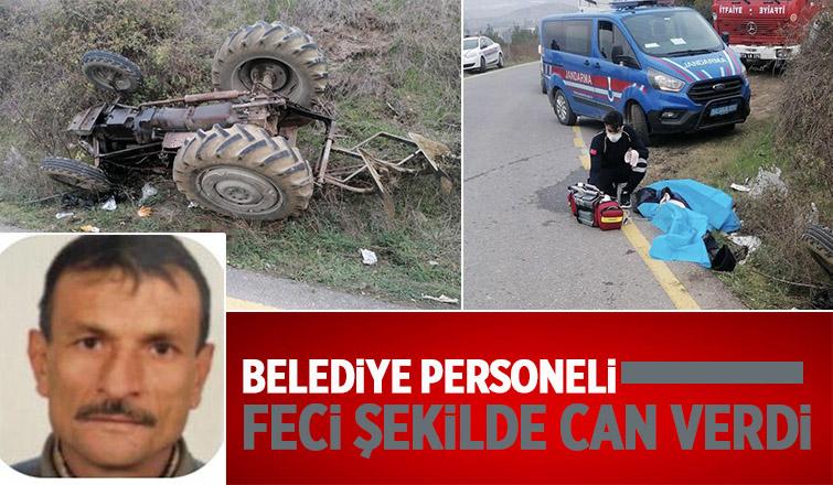 Belediye Personelinin Feci Ölümü