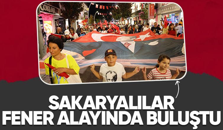 Sakarya'da Fener alayı düzenlendi