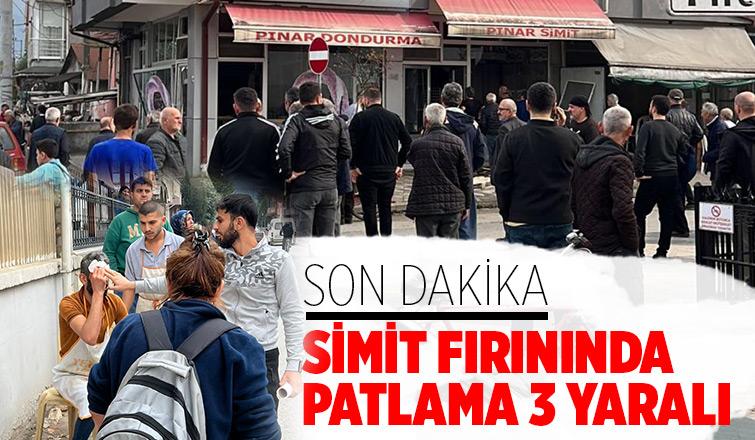 Akyazı'da simit fırınında patlama