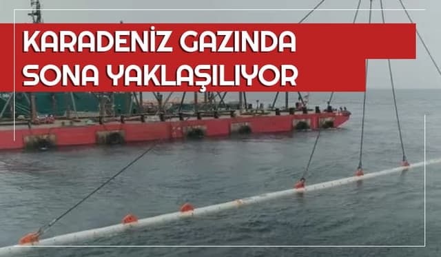 Karadeniz Gazı İçin Borular Döşendi!