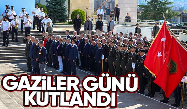 Sakarya'da Gaziler Günü törenle kutlandı