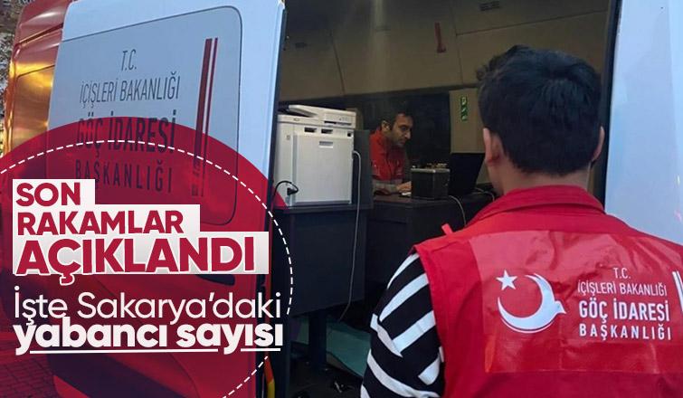 Sakarya'daki yabancı sayısı belli oldu