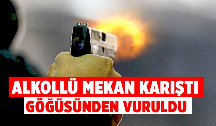 Alkollü Mekanda Vurulan Gencin Durumu Kritik