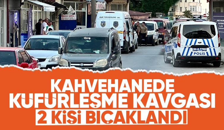 Kahvehanede kavga 1'i ağır 2 yaralı