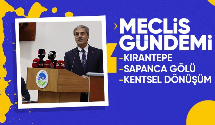 Başkan Yusuf Alemdar dönüşümde hedefi mecliste açıkladı