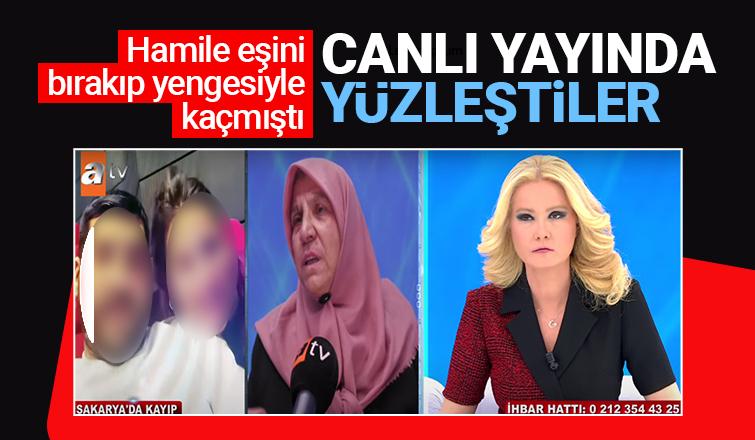 Hasta ağabeyini ve hamile karısını bırakıp yengesiyle kaçmıştı, yüzleştiler