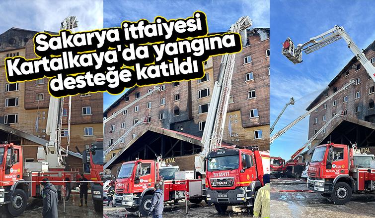 Sakarya itfaiyesi facianın yaşandığı otelde