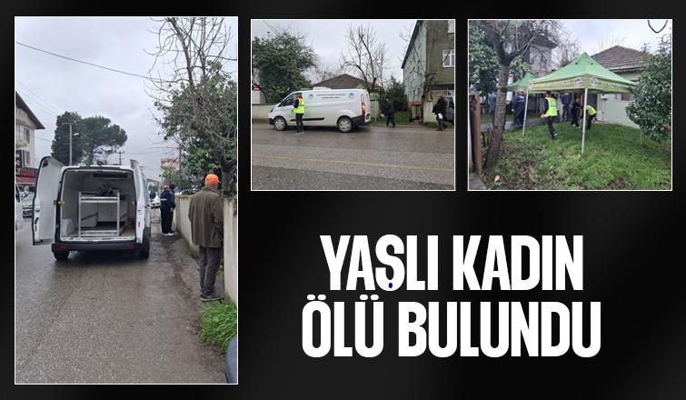 Yaşlı kadın evde ölü bulundu