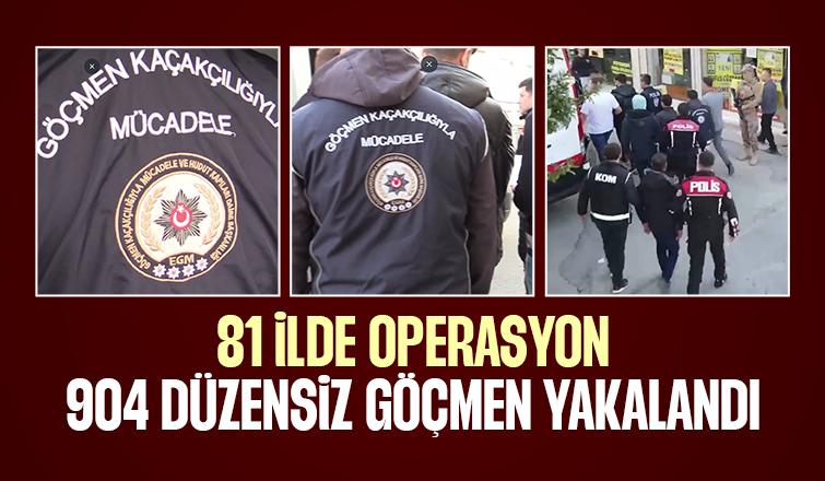 81 ilde eş zamanlı operasyon