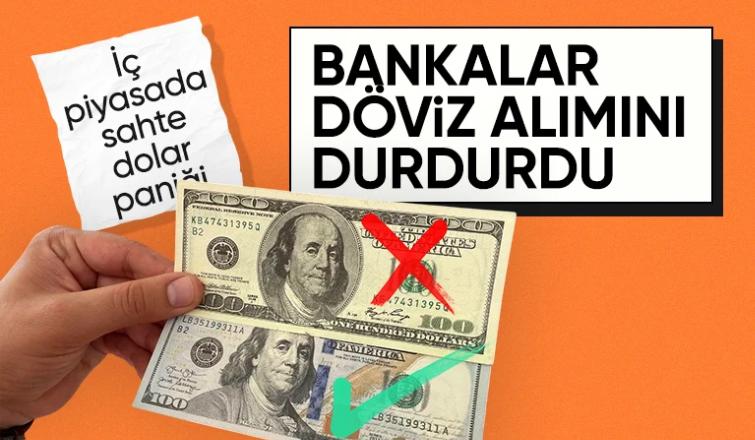 Döviz piyasasında sahte dolar endişesi