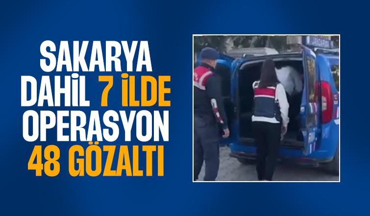 Sakarya dahil 7 ilde dolandırıcılık ve bahis operasyonu