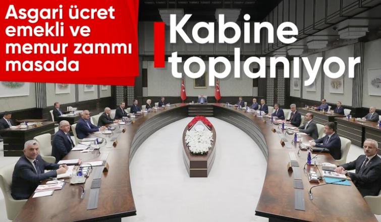 Kabine toplanıyor: Masadaki başlıklar belirlendi