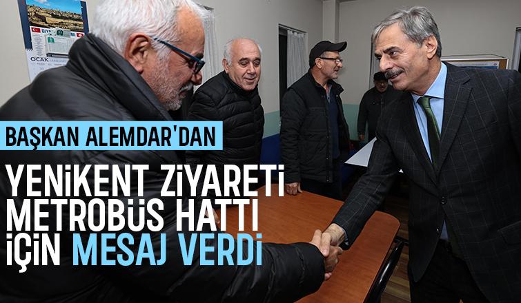 Alemdar: Metrobüs hattını hizmete sunmak için yoğun çalışma yürütüyoruz