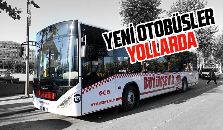 Sakarya'da yeni otobüsler hizmete başladı