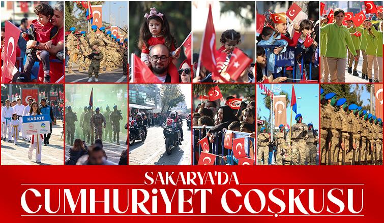 Cumhuriyet Bayramı Sakarya'da coşkuyla kutlandı