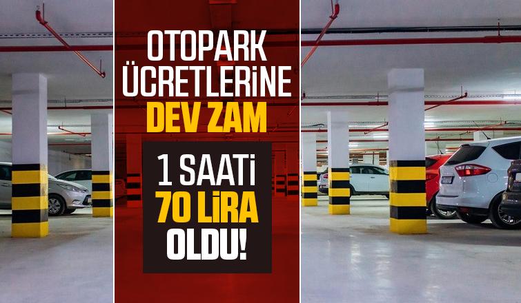 Sakarya'da otopark ücretlerine büyük zam